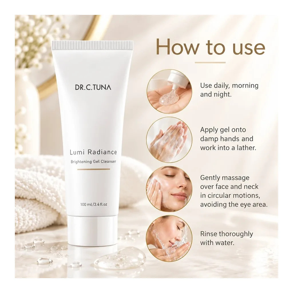 farmasi-1000300-04 Farmasi Dr. C. Tuna Lumi Radiance Brightening Gel Cleanser