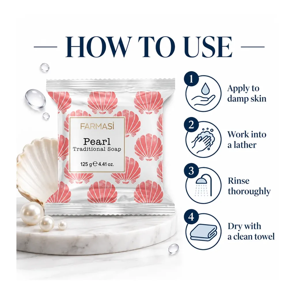 farmasi-1000594-pearl-traditional-soap-04-how-to-use Farmasi Pearl Traditional Soap
