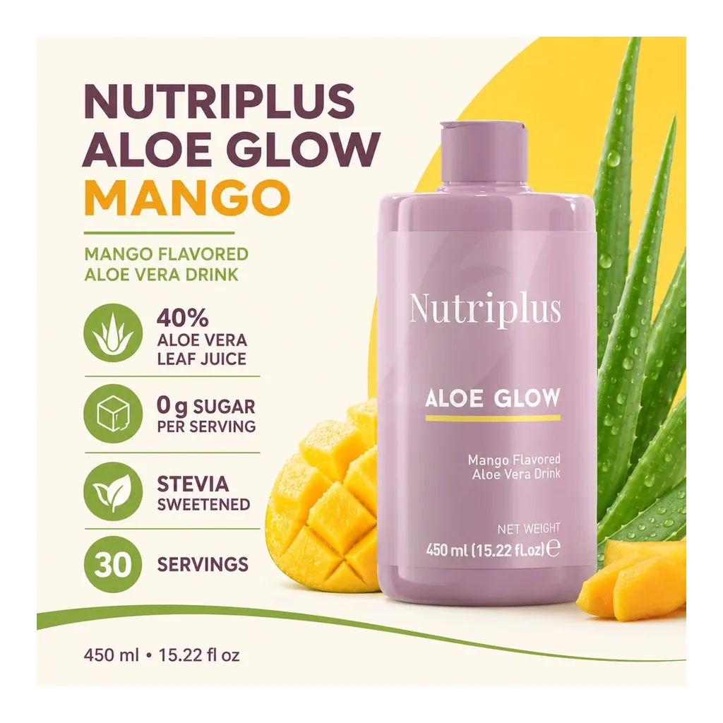 farmasi-1000704-02 Farmasi Nutriplus Aloe Glow Mango — 450 ml