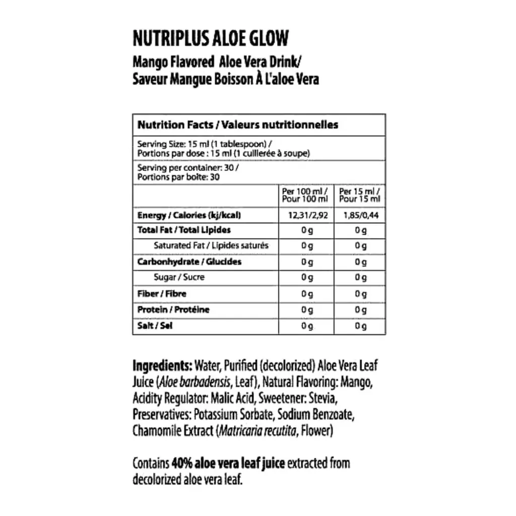 farmasi-1000704-nutrition Farmasi Nutriplus Aloe Glow Mango — 450 ml