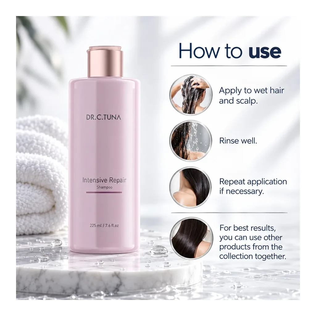 farmasi-1000885-04 Farmasi Dr. C. Tuna Intensive Repair Shampoo