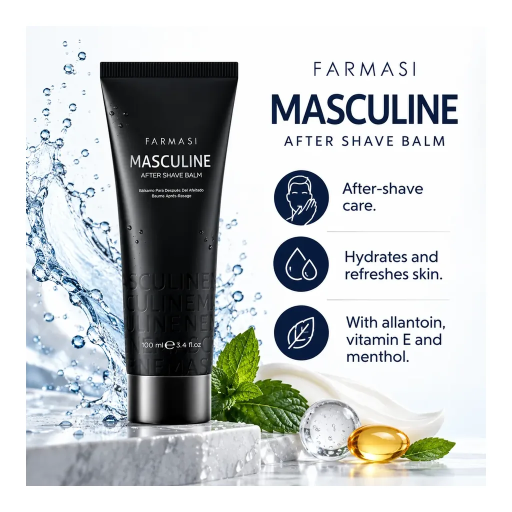 farmasi-1001835-masculine-after-shave-balm-02-benefits Farmasi Masculine After Shave Balm