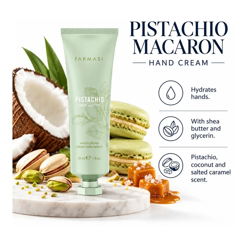 farmasi-1002134-pistachio-macaron-hand-cream-06-product-features Farmasi Pistachio Macaron Hand Cream