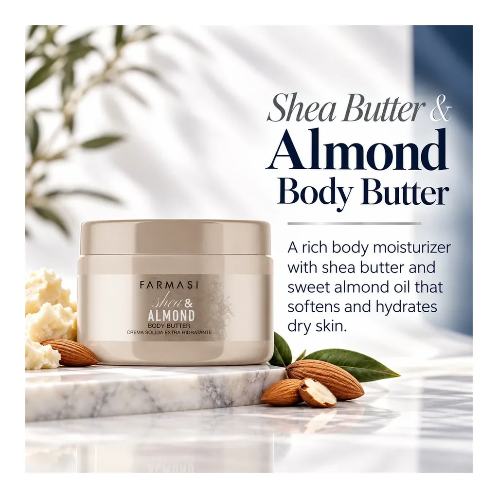 farmasi-1002346-02 Farmasi Shea Butter & Almond Body Butter
