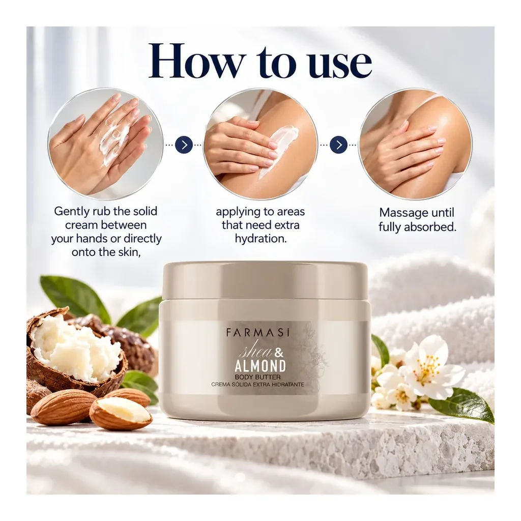 farmasi-1002346-04 Farmasi Shea Butter & Almond Body Butter
