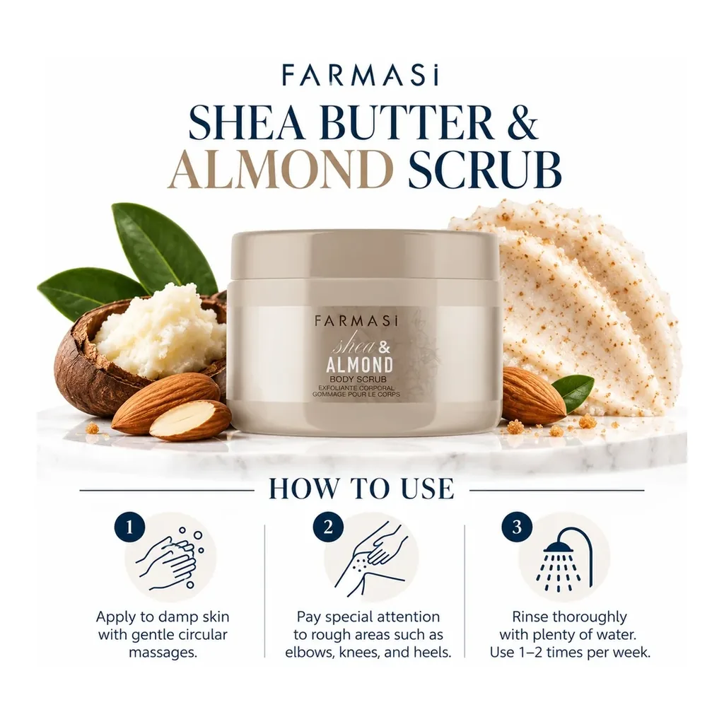 farmasi-1002347-shea-butter-almond-scrub-04-how-to-use Farmasi Shea Butter & Almond Scrub