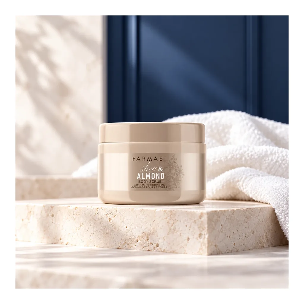 farmasi-1002347-shea-butter-almond-scrub-05-styled-scene Farmasi Shea Butter & Almond Scrub