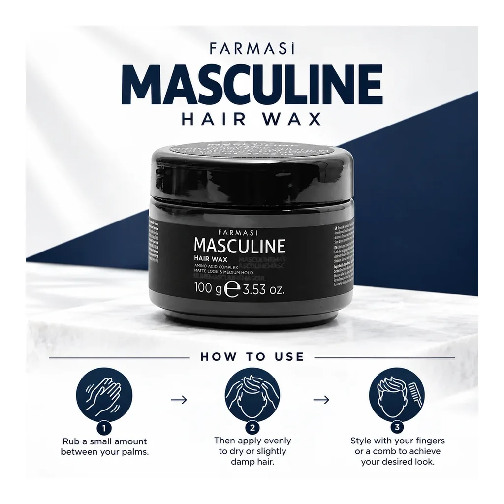 farmasi-1002510-masculine-hair-wax-04-how-to-use Farmasi Masculine Hair Wax