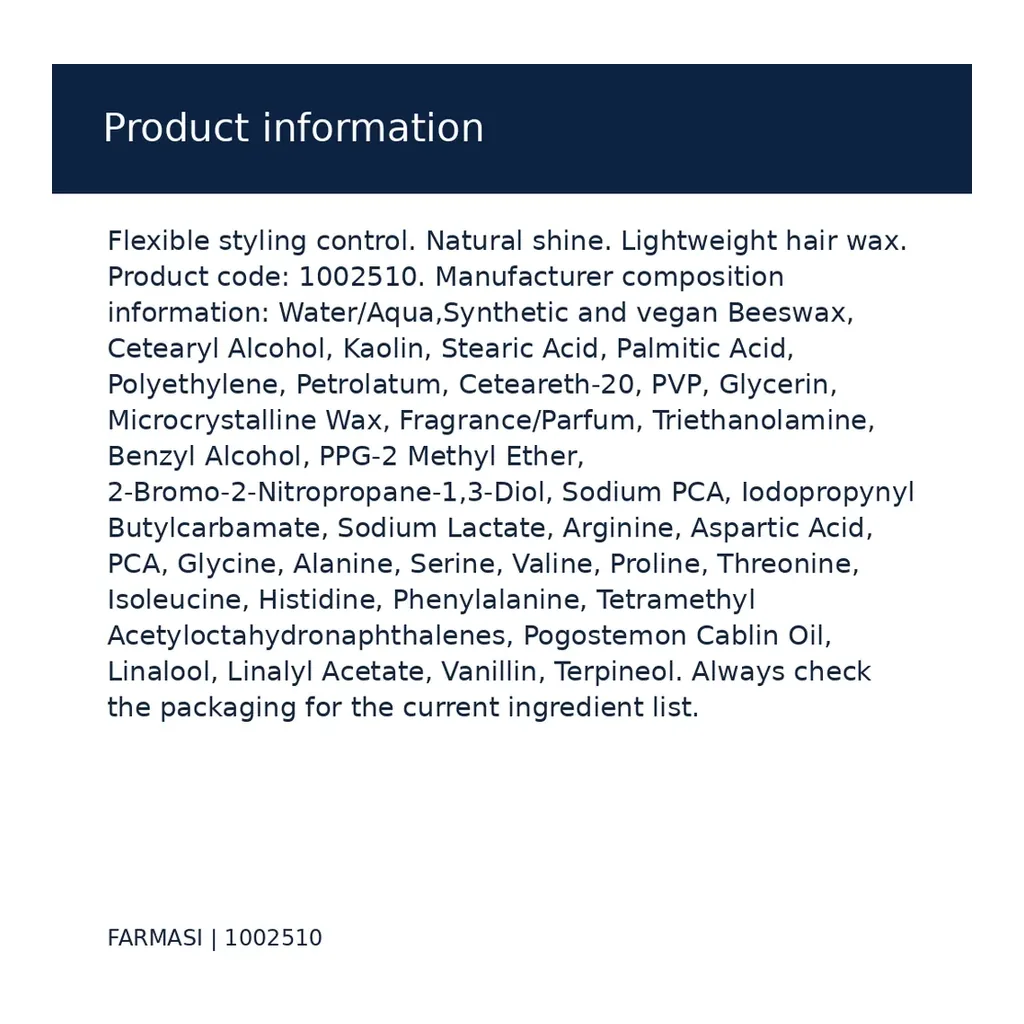farmasi-1002510-masculine-hair-wax-07-product-information Farmasi Masculine Hair Wax