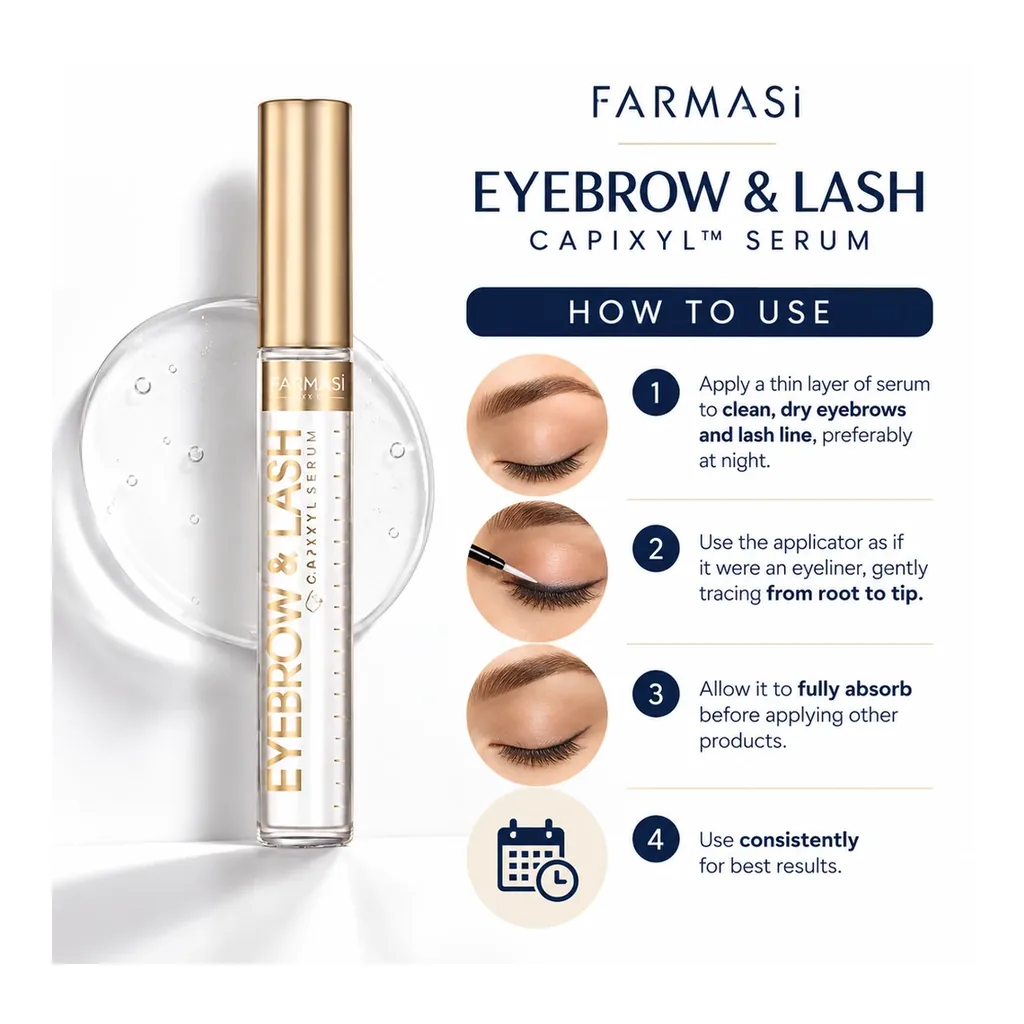 farmasi-1301292-eyebrow-lash-capixyl-serum-04-how-to-use Farmasi Eyebrow & Lash Capixyl™ Serum