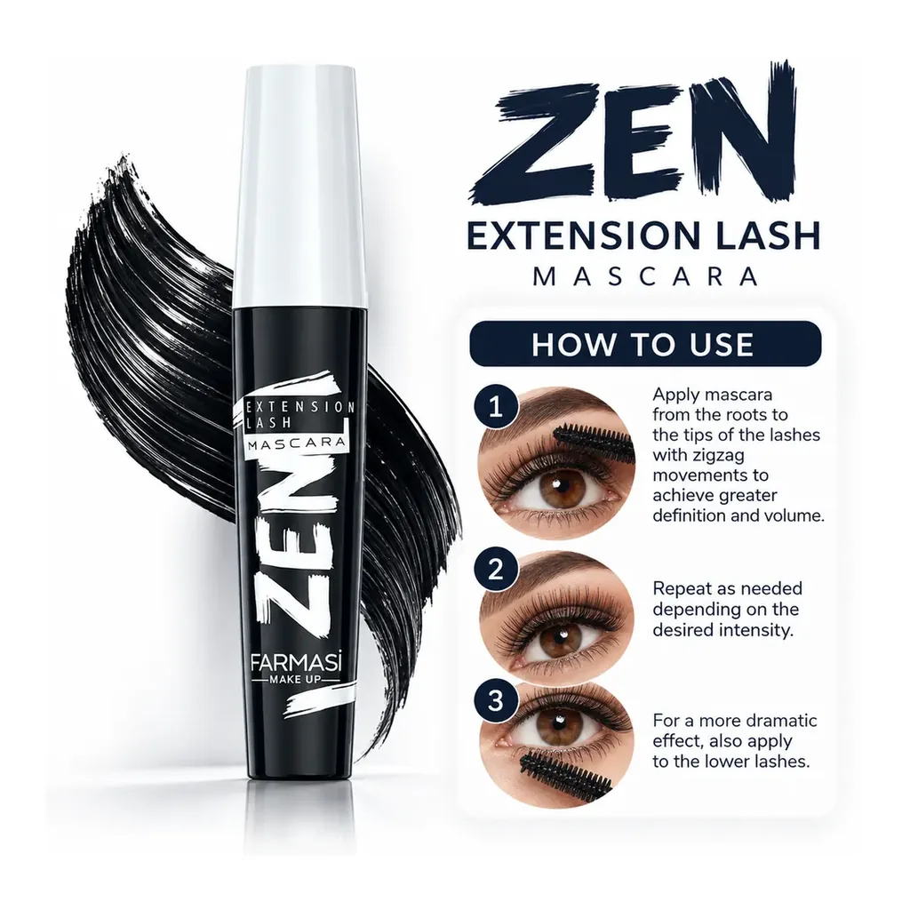 farmasi-1301322-zen-extension-lash-mascara-04-how-to-use Farmasi Zen Extension Lash Mascara