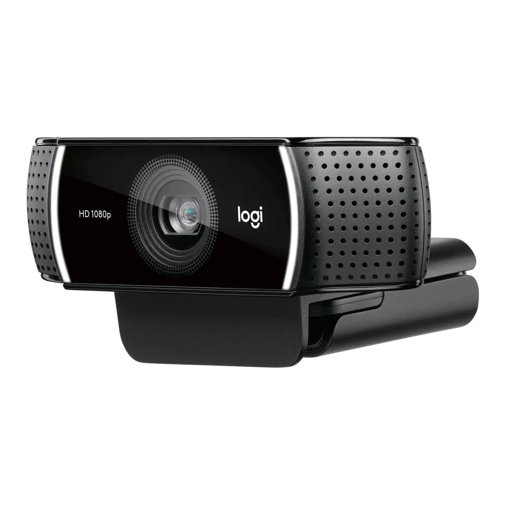 fb221b9aaa53d91aa29ef9b06ed1740c-hi.jpg Logitech C922 Pro Stream Full HD Webcam, Built-In Dual-Mic Stereo Sound, Auto-Light Correction, Hyperfast Frame Rate, 78° Diagonal FOV, Autofocus, Black