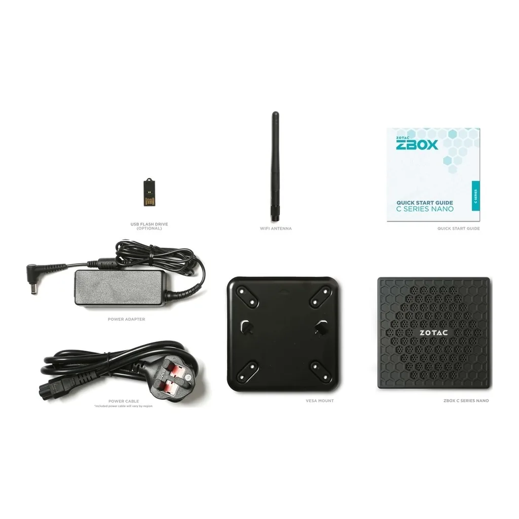 ZOTAC CI331 Nano Celeron N5100 Mini PC, 4GB RAM, 120GB SSD, Windows 10 Pro | ZBOX-CI331NANO-BE - Image 6 ZOTAC CI331 Nano Celeron N5100 Mini PC, 4GB RAM, 120GB SSD, Windows 10 Pro | ZBOX-CI331NANO-BE