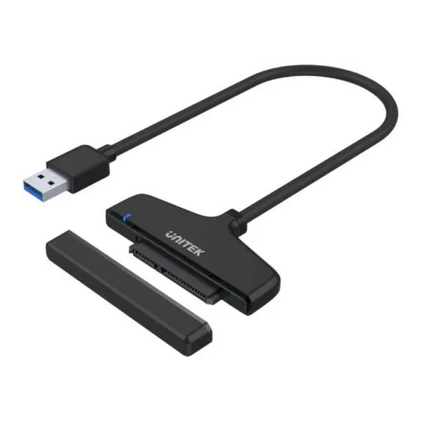 fca175dbbb1108dfb371a95c9eee9cbb-md.jpg Unitek SmartLink Manta USB 3.0 to 2.5" SATA III Adapter, Up to 5Gbps Data Transfer Speed, Sleep Mode Function, Plug And Play, Black | Y-1096