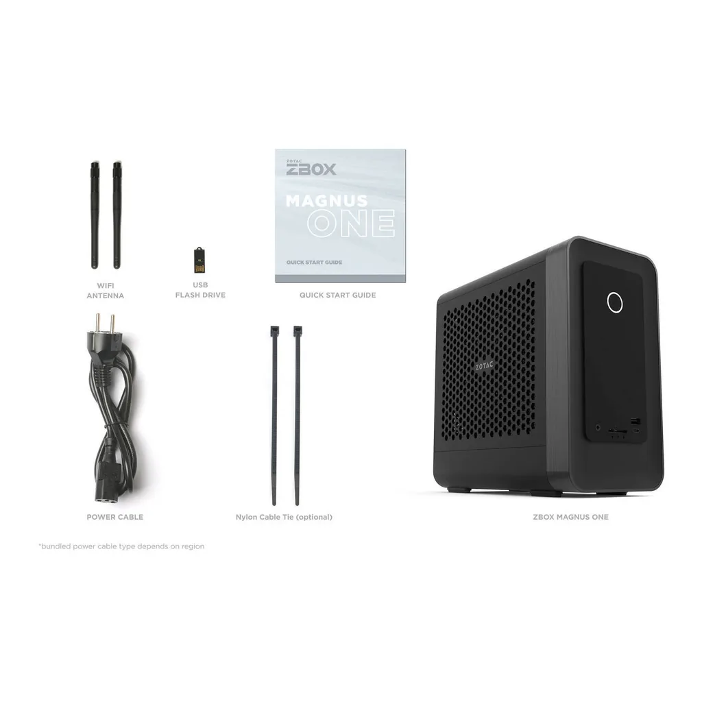 ZOTAC MAGNUS ONE Ultra 7 265 Barebone PC, RTX 5070 12GB | P250-FB491-003ZT - Image 7 ZOTAC MAGNUS ONE Ultra 7 265 Barebone PC, RTX 5070 12GB | P250-FB491-003ZT