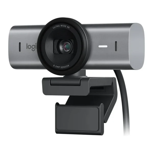 ff2dac7cd85541572673f665a365ff0c-hi.jpg Logitech MX Brio 4K Ultra HD Collaboration & Streaming Webcam, Advanced Autofocus Type, 8.5MP Sony STARVIS Image Sensor, Glass Lens, Dual Beamforming Mic, 4x Digital Zoom, Graphite