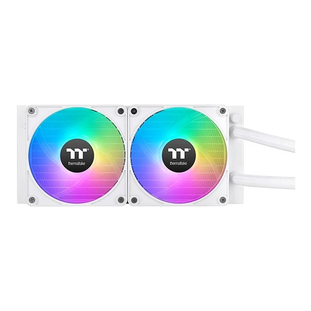 Thermaltake TH240 V2 Ultra EX ARGB Sync All-In-One Liquid Cooler, Snow | CL-W425-PL12SW-A - Image 4 Thermaltake TH240 V2 Ultra EX ARGB Sync All-In-One Liquid Cooler, Snow | CL-W425-PL12SW-A
