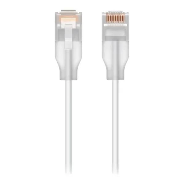 ffa5c5cebaba6f86d7289baa2922221b-hi.jpg Ubiquiti UniFi Etherlighting Patch Cable, 10G Supported Data Rate, 2x Translucent Booted RJ45, UTP Shielding Type, 0.15m Cable Length, White