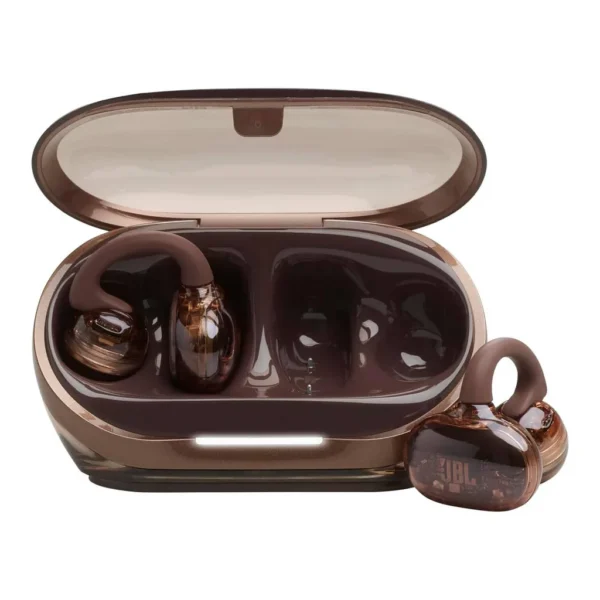 ffcd530ef53f878658e615080ae22653-hi.jpg JBL Soundgear Clips Open Ear Wireless Earbuds, JBL OpenSound Technology, Adaptive Bass Boost, 32 Hours Battery Life, Bluetooth 5.4, IP54 Protection, Hands Free Calls, Copper