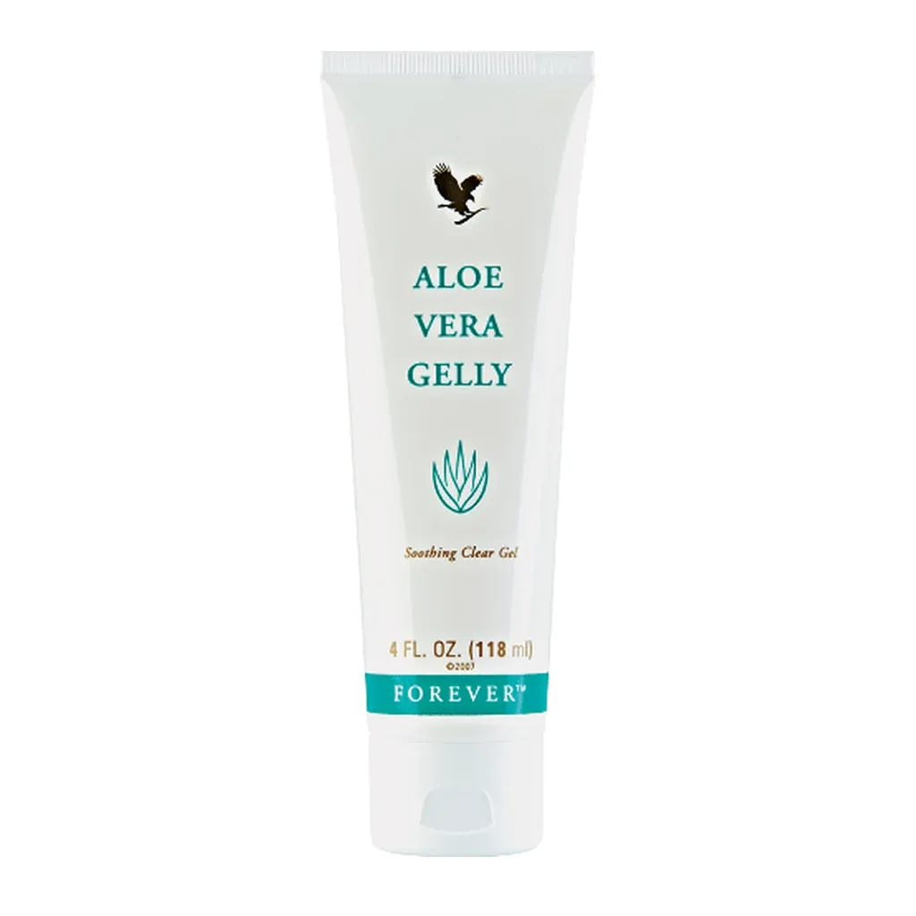 Forever Living aloe vera gelly Forever Living aloe vera gelly — US product packaging on a white background