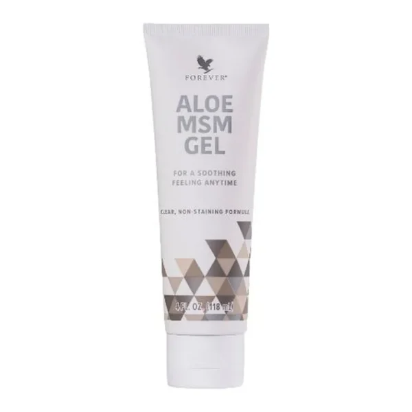Forever Living aloe msm gel Forever Living aloe msm gel — US product packaging on a white background