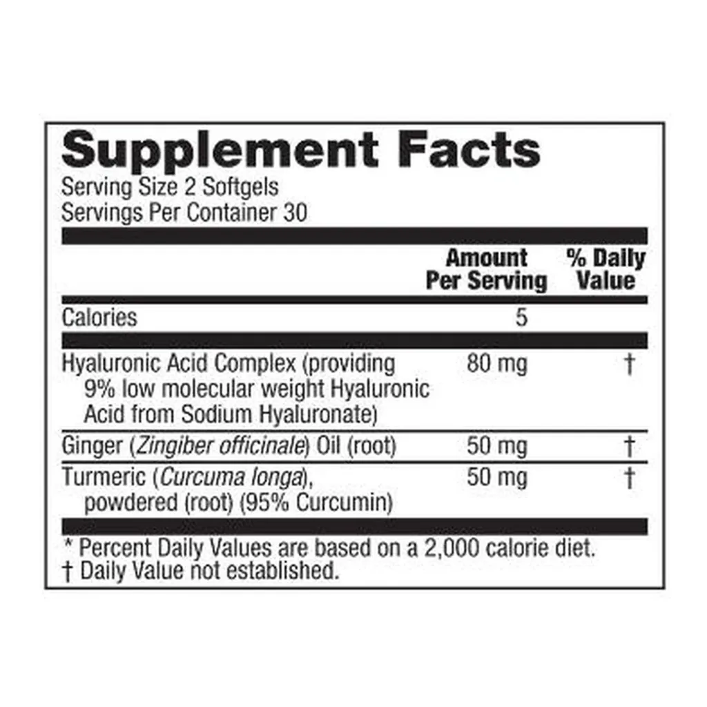 Forever Active HA® 264 — official US Supplement Facts label Forever Active HA®, manufacturer code 264, official US Supplement Facts label