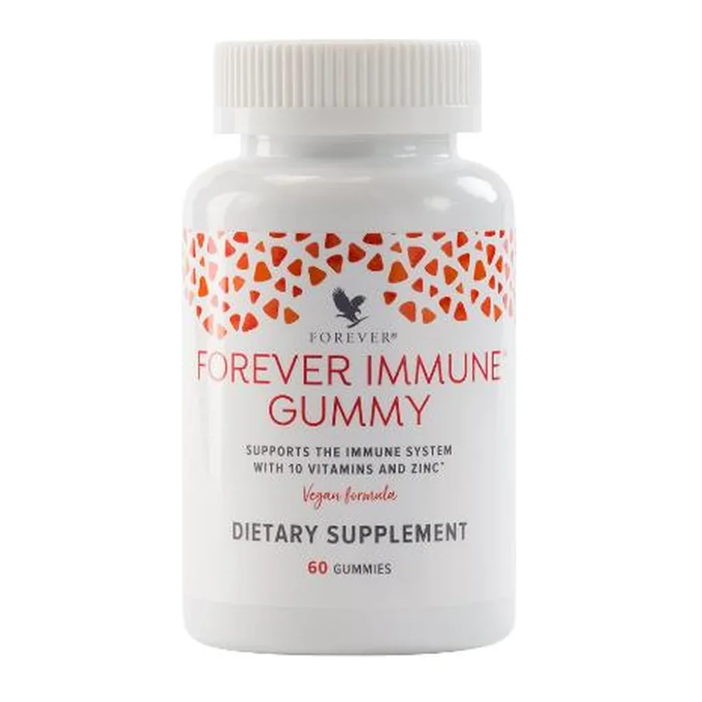 Forever Immune™ Gummy 566 — US product packaging on white background Forever Immune™ Gummy, manufacturer code 566, US product packaging on white background