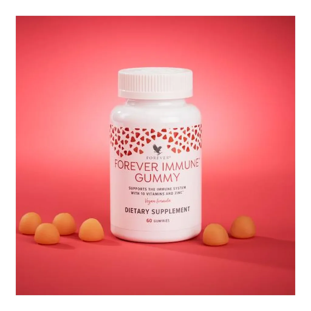 Forever Immune™ Gummy 566 — official product lifestyle photograph Forever Immune™ Gummy, manufacturer code 566, official product lifestyle photograph