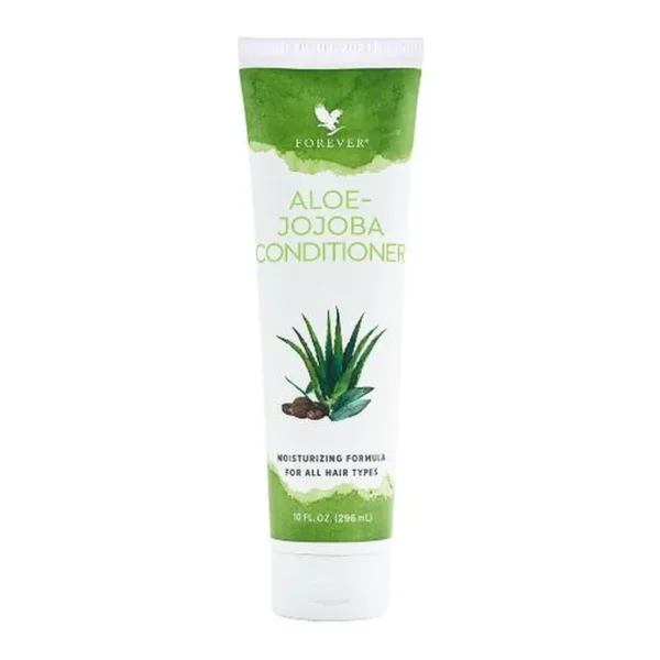 Forever Living aloe jojoba conditioner Forever Living aloe jojoba conditioner — US product packaging on a white background
