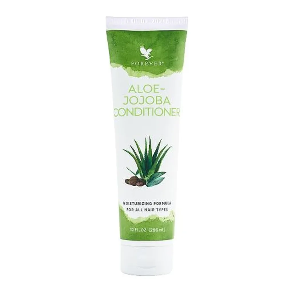 Forever Living aloe jojoba conditioner Forever Living aloe jojoba conditioner — US product packaging on a white background