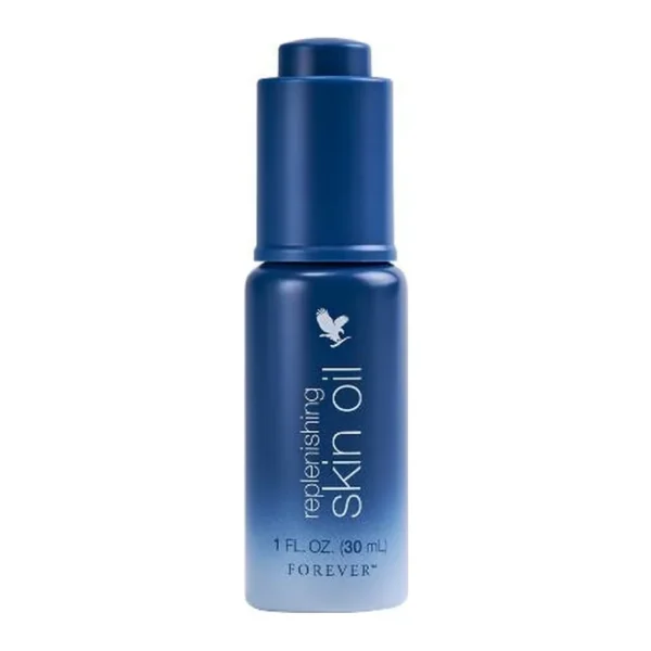Forever Living replenishing skin oil Forever Living replenishing skin oil — US product packaging on a white background
