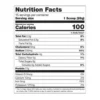 Forever Plant Protein™ 656 — official US Nutrition Facts label Forever Plant Protein™, manufacturer code 656, official US Nutrition Facts label