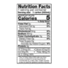 Forever Aloe Vera Gel® Minis — US nutrition facts Forever Aloe Vera Gel® Minis — official US nutrition label per 330 mL carton