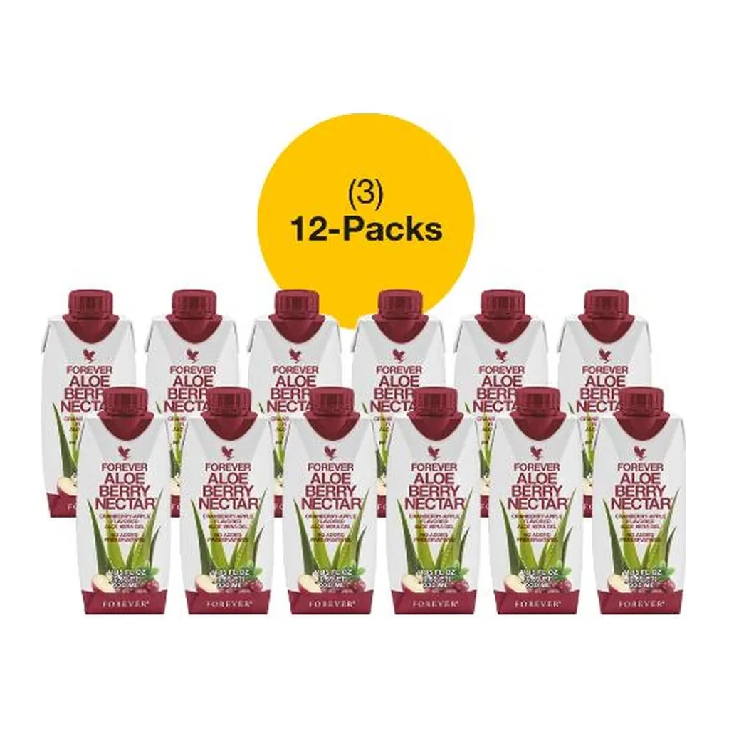 Forever Aloe Berry Nectar® Minis Promotion 73536 — official US product photo Forever Aloe Berry Nectar® Minis Promotion, manufacturer code 73536, official US product photo