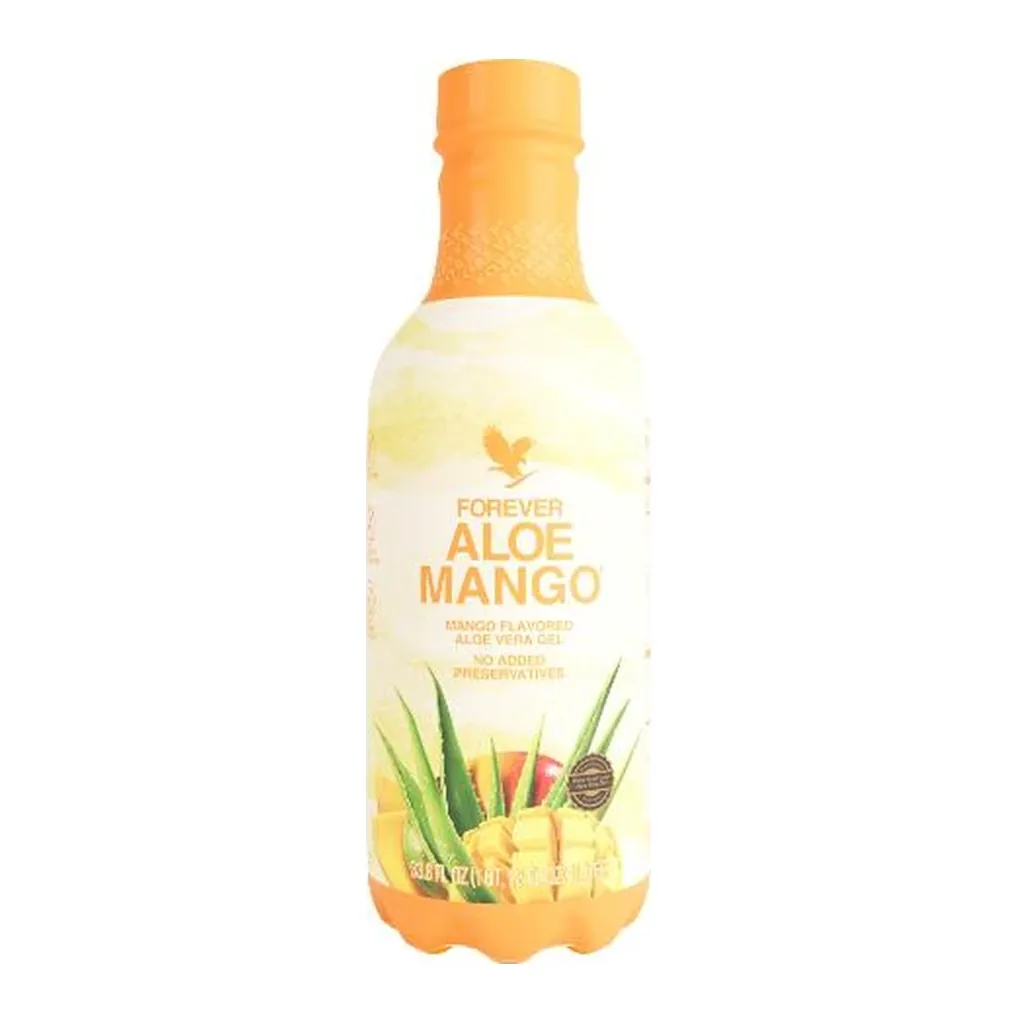 Forever Aloe Mango® — US product packaging Forever Aloe Mango® — US product packaging on a white background