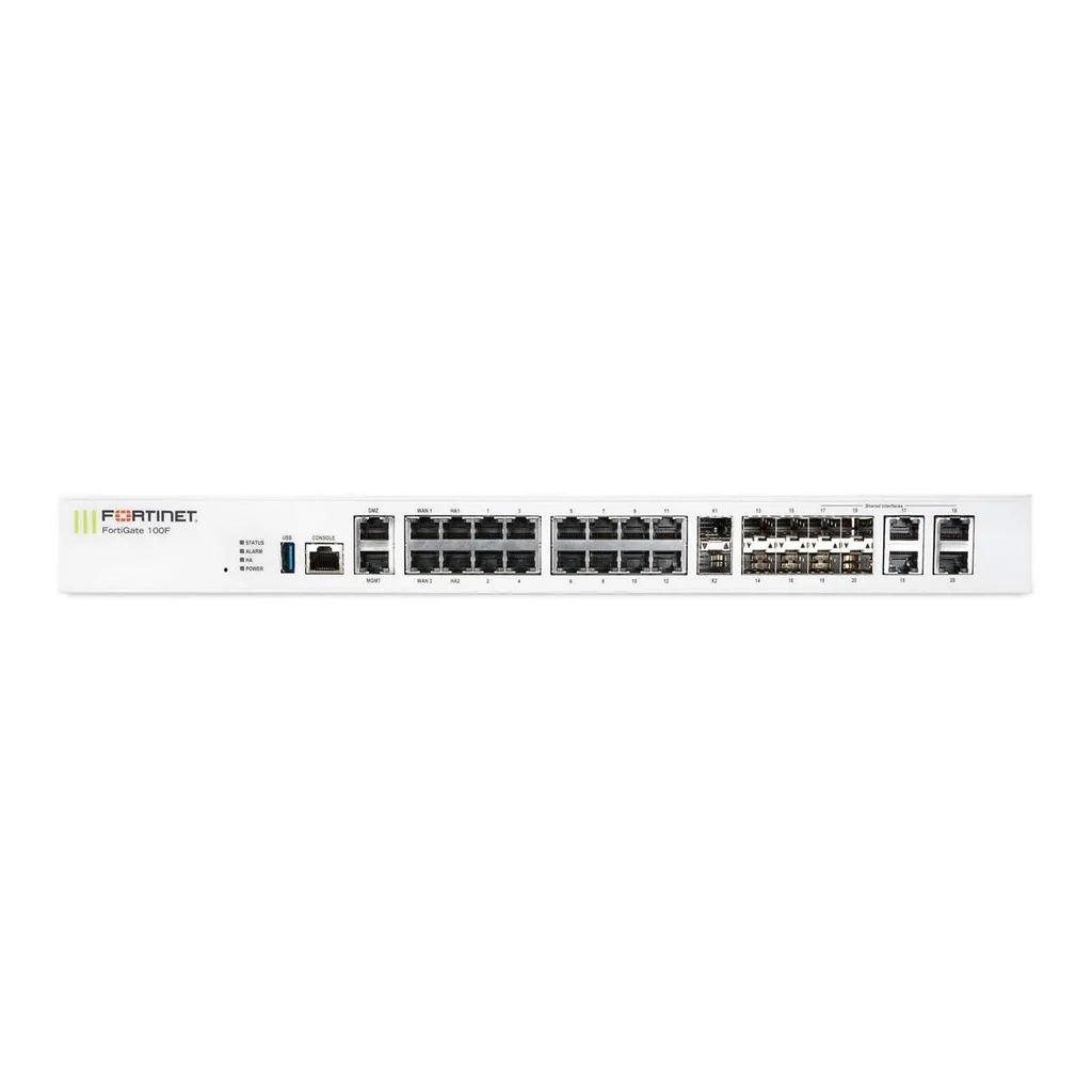 Fortinet FortiGate 100F Firewall – Gallery image 1 Fortinet FortiGate 100F Firewall – Gallery image 1