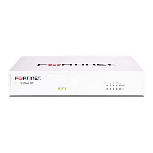 Fortinet FortiGate-40F Firewall, 3x 1000Base-T RJ-45 / FortiLink RJ-45 / 1000Base-T RJ-45 (WAN / DMZ) / Console RJ-45 / USB 3.0 Type A Interfaces, 1Gbps IPS Throughput, White | FG-40F-BDL-950-12 – Main image Fortinet FortiGate-40F Firewall, 3x 1000Base-T RJ-45 / FortiLink RJ-45 / 1000Base-T RJ-45 (WAN / DMZ) / Console RJ-45 / USB 3.0 Type A Interfaces, 1Gbps IPS Throughput, White | FG-40F-BDL-950-12 – Main image