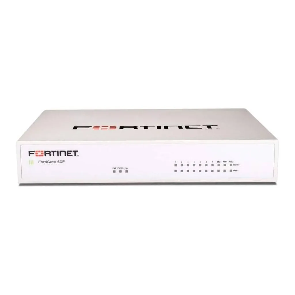Fortinet FortiGate-60F Network Security Appliance Plus 1 Year FortiGuard Unified Threat Protection (UTP) & FortiCare Premium | FG-60F-BDL-950-12 – Main image Fortinet FortiGate-60F Network Security Appliance Plus 1 Year FortiGuard Unified Threat Protection (UTP) & FortiCare Premium | FG-60F-BDL-950-12 – Main image