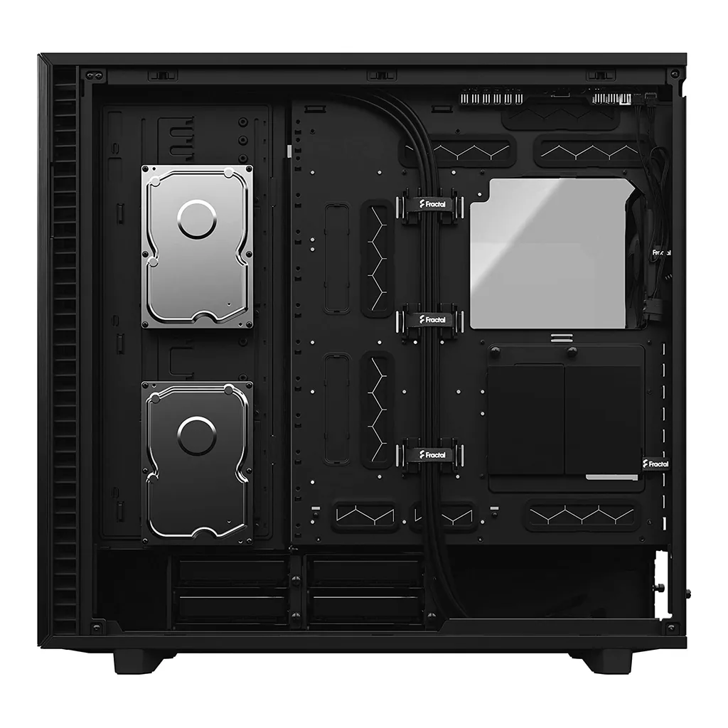 Fractal Design Define 7 XL Black Brushed Aluminum/Steel E-ATX Silent Modular Tempered Glass Window Full Tower Computer Case, Tempered Glass Dark Tint | FD-C-DEF7X-03 – Gallery image 2 Fractal Design Define 7 XL Black Brushed Aluminum/Steel E-ATX Silent Modular Tempered Glass Window Full Tower Computer Case, Tempered Glass Dark Tint | FD-C-DEF7X-03 – Gallery image 2