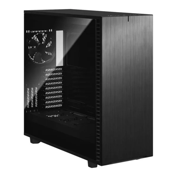 Fractal Design Define 7 XL Black Brushed Aluminum/Steel E-ATX Silent Modular Tempered Glass Window Full Tower Computer Case, Tempered Glass Dark Tint | FD-C-DEF7X-03 – Main image Fractal Design Define 7 XL Black Brushed Aluminum/Steel E-ATX Silent Modular Tempered Glass Window Full Tower Computer Case, Tempered Glass Dark Tint | FD-C-DEF7X-03 – Main image