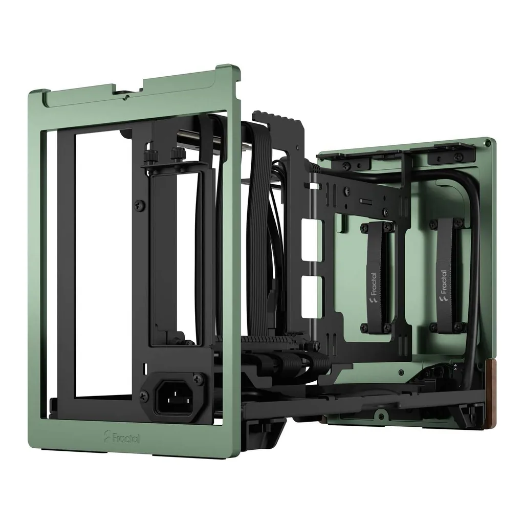 Fractal Terra Small Factor Mini ITX SFX Gaming Case, 2x 2.5" Drive Mounts, 120mm Fan Size, 120mm Radiator Size, Expansion Slots 3 (Max GPU Mode), USB Type-C 20Gbps, Jade | FD-C-TER1N-03 – Gallery image 9 Fractal Terra Small Factor Mini ITX SFX Gaming Case, 2x 2.5" Drive Mounts, 120mm Fan Size, 120mm Radiator Size, Expansion Slots 3 (Max GPU Mode), USB Type-C 20Gbps, Jade | FD-C-TER1N-03 – Gallery image 9