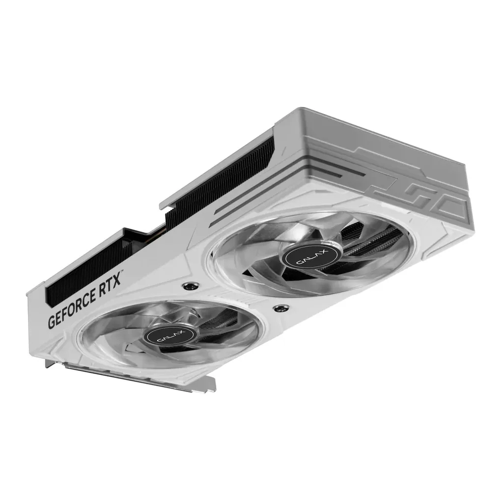 Galax GeForce RTX 5060 EX Graphics Card, 8GB GDDR7 128-bit Memory, 2535MHz Boost Clock, 28 Gbps Memory Speed, 3840 CUDA Cores, PCI-Express 4.0, White – Gallery image 4 Galax GeForce RTX 5060 EX Graphics Card, 8GB GDDR7 128-bit Memory, 2535MHz Boost Clock, 28 Gbps Memory Speed, 3840 CUDA Cores, PCI-Express 4.0, White – Gallery image 4