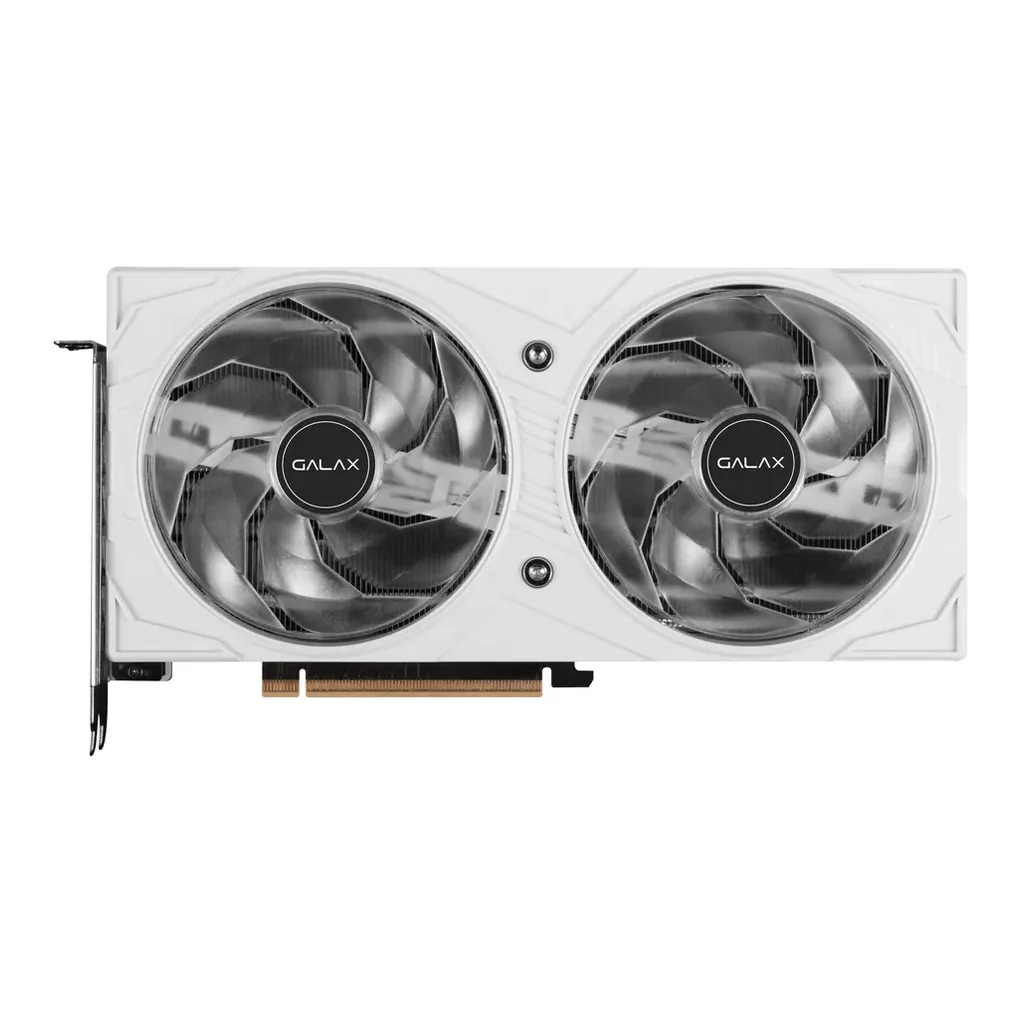 Galax GeForce RTX 5060 EX Graphics Card, 8GB GDDR7 128-bit Memory, 2535MHz Boost Clock, 28 Gbps Memory Speed, 3840 CUDA Cores, PCI-Express 4.0, White – Gallery image 6 Galax GeForce RTX 5060 EX Graphics Card, 8GB GDDR7 128-bit Memory, 2535MHz Boost Clock, 28 Gbps Memory Speed, 3840 CUDA Cores, PCI-Express 4.0, White – Gallery image 6