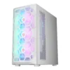 GAMEON Emperor Arctic I Series Mid Tower Gaming Case, 7x 120mm Pre-Installed aRGB Fans, Up to 360mm Radiator & 9x Fan Support, 0.8mm Tempered Glass + SPCC Materials, White | GO-EMPERORI-A – Gallery image 3 GAMEON Emperor Arctic I Series Mid Tower Gaming Case, 7x 120mm Pre-Installed aRGB Fans, Up to 360mm Radiator & 9x Fan Support, 0.8mm Tempered Glass + SPCC Materials, White | GO-EMPERORI-A – Gallery image 3