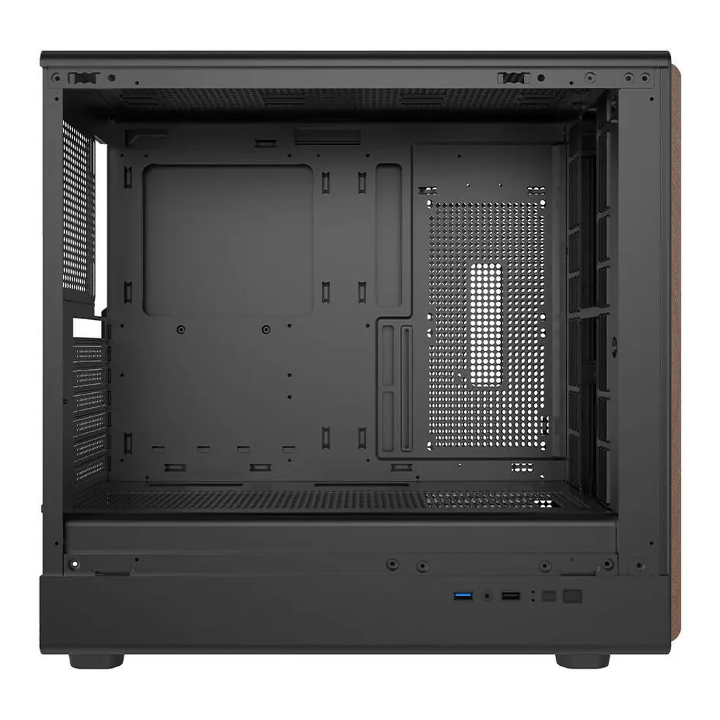 GAMEON Timber Midnight Series Mid Tower Gaming Case, 7x 120mm Pre-Installed ARGB+PWM Fans, 360mm Radiator Support, 7 Expansion Slots, Premium SPCC Iron, Wood/Black | GO-TIMBER-M – Gallery image 5 GAMEON Timber Midnight Series Mid Tower Gaming Case, 7x 120mm Pre-Installed ARGB+PWM Fans, 360mm Radiator Support, 7 Expansion Slots, Premium SPCC Iron, Wood/Black | GO-TIMBER-M – Gallery image 5