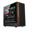 GAMEON Timber Midnight Series Mid Tower Gaming Case, 7x 120mm Pre-Installed ARGB+PWM Fans, 360mm Radiator Support, 7 Expansion Slots, Premium SPCC Iron, Wood/Black | GO-TIMBER-M – Main image GAMEON Timber Midnight Series Mid Tower Gaming Case, 7x 120mm Pre-Installed ARGB+PWM Fans, 360mm Radiator Support, 7 Expansion Slots, Premium SPCC Iron, Wood/Black | GO-TIMBER-M – Main image