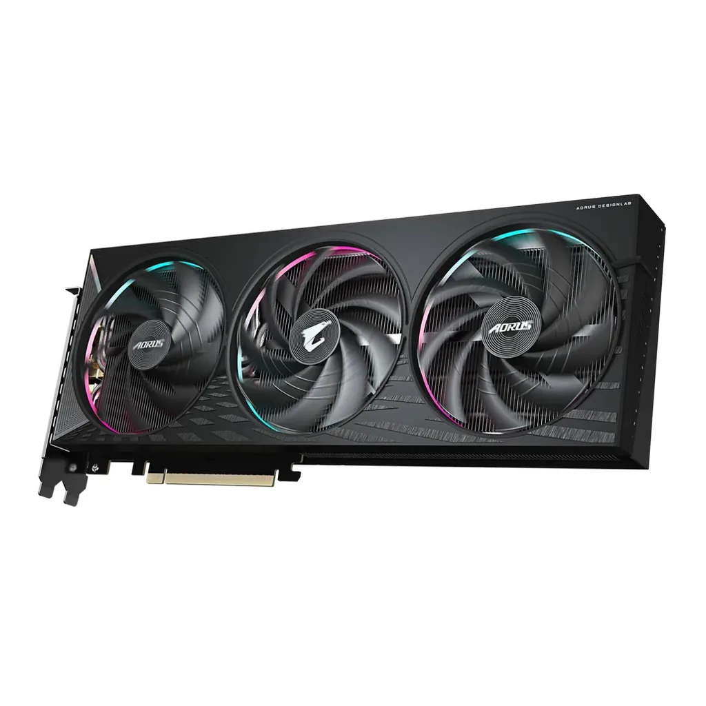 GIGABYTE AORUS GeForce RTX 5060 ELITE Graphics Card, 8GB DDR7 128-Bit Memory, 2722 MHz Core Clock, 3840 CUDA Cores, 28 Gbps Memory Speed, PCI Express – Gallery image 4 GIGABYTE AORUS GeForce RTX 5060 ELITE Graphics Card, 8GB DDR7 128-Bit Memory, 2722 MHz Core Clock, 3840 CUDA Cores, 28 Gbps Memory Speed, PCI Express – Gallery image 4