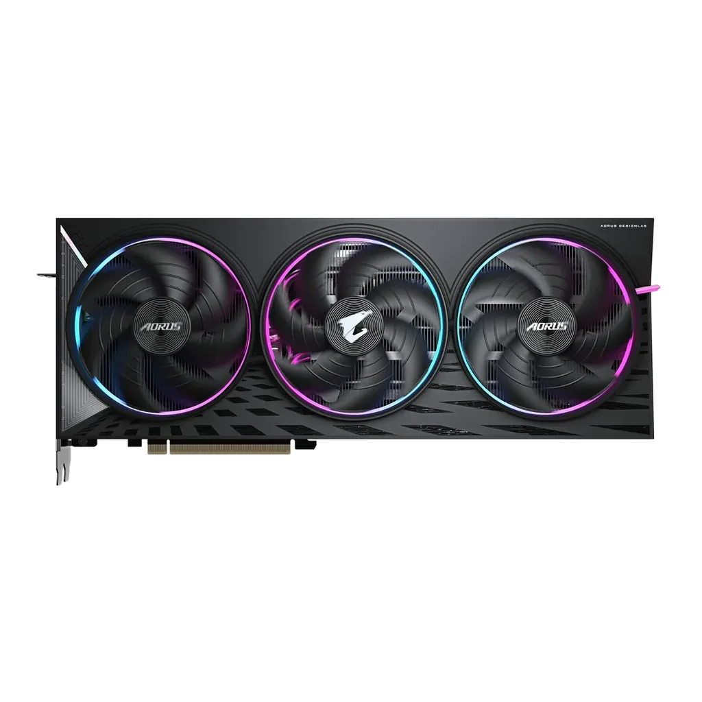 GIGABYTE AORUS Radeon RX 9070 XT ELITE Graphics Card, 16GB GDDR6 256-Bit Memory, 3100 MHz Boost Clock, 20 Gbps Memory Clock, 4096 Stream Processor, PC – Gallery image 4 GIGABYTE AORUS Radeon RX 9070 XT ELITE Graphics Card, 16GB GDDR6 256-Bit Memory, 3100 MHz Boost Clock, 20 Gbps Memory Clock, 4096 Stream Processor, PC – Gallery image 4