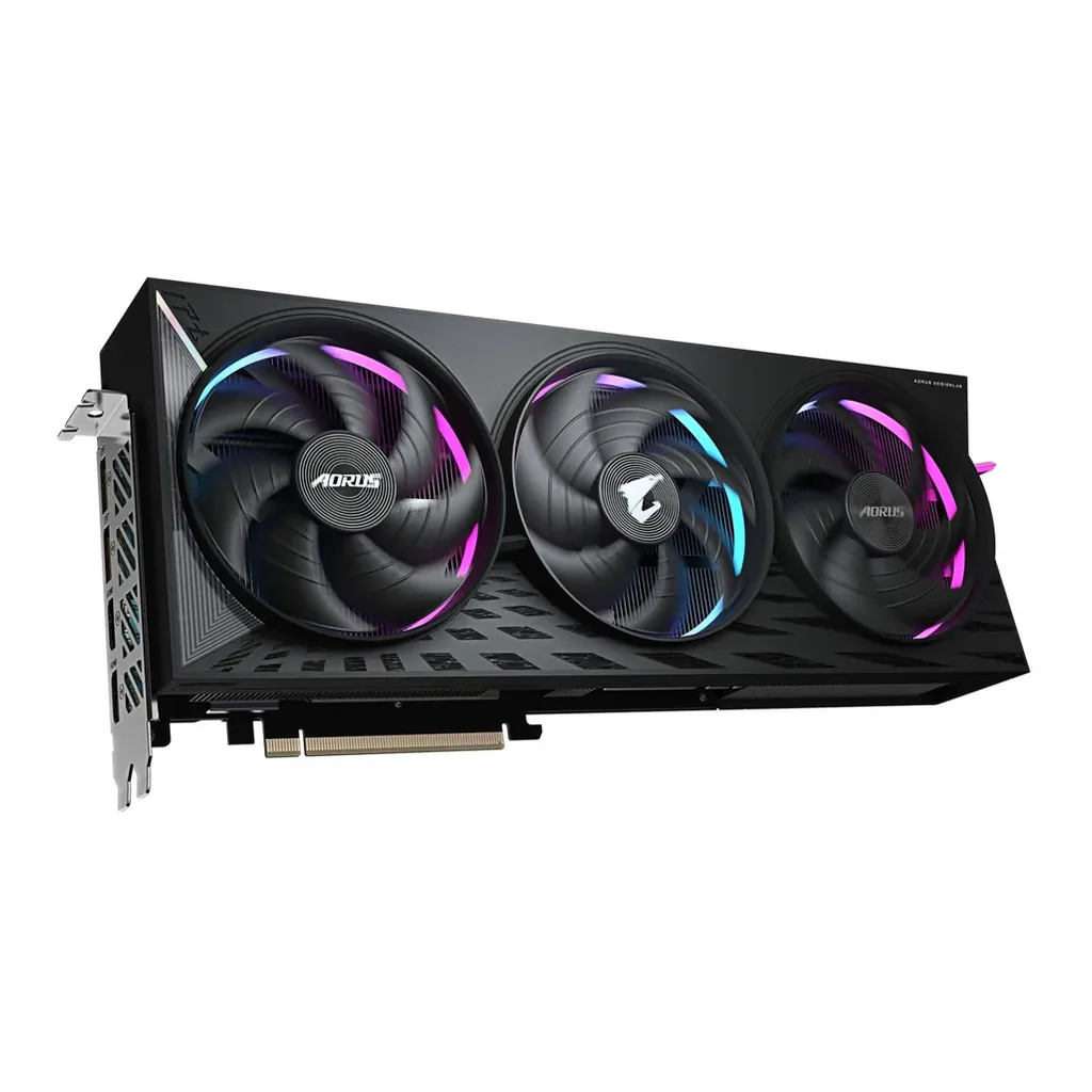 GIGABYTE AORUS Radeon RX 9070 XT ELITE Graphics Card, 16GB GDDR6 256-Bit Memory, 3100 MHz Boost Clock, 20 Gbps Memory Clock, 4096 Stream Processor, PC – Gallery image 7 GIGABYTE AORUS Radeon RX 9070 XT ELITE Graphics Card, 16GB GDDR6 256-Bit Memory, 3100 MHz Boost Clock, 20 Gbps Memory Clock, 4096 Stream Processor, PC – Gallery image 7