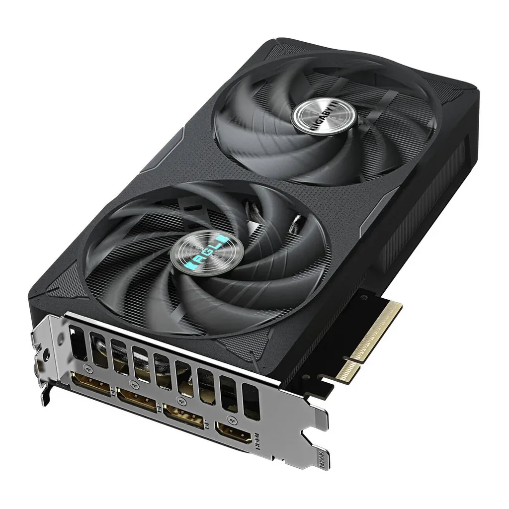 GIGABYTE GeForce RTX 5060 Ti EAGLE OC Graphics Card, 16GB GDDR7 128-Bit Memory, 2617 MHz Core Clock, 28 Gbps Memory Clock, PCI-Express 5.0, Black | GV-N506TEAGLE OC-16GD – Gallery image 4 GIGABYTE GeForce RTX 5060 Ti EAGLE OC Graphics Card, 16GB GDDR7 128-Bit Memory, 2617 MHz Core Clock, 28 Gbps Memory Clock, PCI-Express 5.0, Black | GV-N506TEAGLE OC-16GD – Gallery image 4